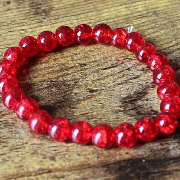 New Unisex Natural Red Naga-Eye Bracelet - Picture 1 of 2